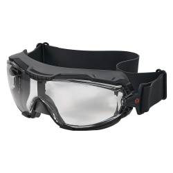 Ergodyne Skullerz ARKYN-NEO Safety Goggles With Neoprene Strap, Black Frame/Clear Lens