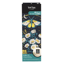 Vivid by Brea Reese® Rolled Canvas Gem Art Kit, Midnight Botanicals, 11" x 14"