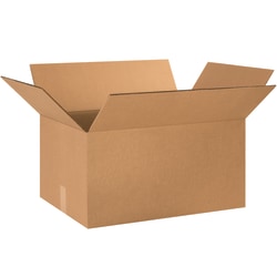 Office Depot® Brand Double-Wall Heavy-Duty Corrugated Cartons, 24" x 16" x 12", Kraft, Box Of 10