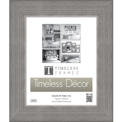 Timeless Frames® Beigh Frame, 14"H x 11"W x 1"D, Gray