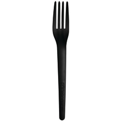 Eco-Products Plantware Dinner Forks, 7", Black, Pack Of 1,000 Forks
