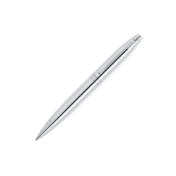 Cross® Calais™ Ballpoint Pen, Medium Point, Chrome Barrel, Black Ink