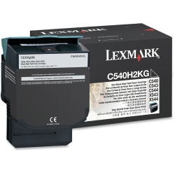 Lexmark Original Toner Cartridge - Laser - 2500 Pages - Black - 1 Each