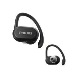 Philips TAA7306BK - True wireless earphones with mic - in-ear - over-the-ear mount - Bluetooth - black