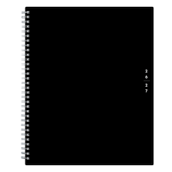 Teacher Lesson Planner BS Solid Black PP 8.5x11 AY26-27 W/M