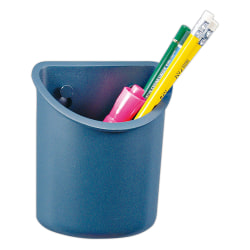 Office Depot® Brand 30% Recycled Partition Pen Cup, Gray
