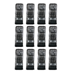 GMT Industrial-Quality Steel Wool Hand Pads, #000 Extra Fine, Steel Gray, 16 Pads/Sleeve, 12 Sleeves/Carton