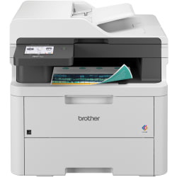 Brother MFC-L3720CDW Wireless Digital Color All-in-One Printer with Laser Quality Output and Refresh EZ Print Eligibility