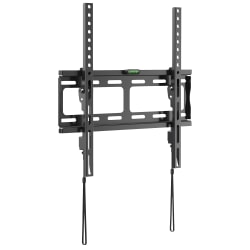 Peerless-AV CRS Steel Universal Flat/Tilt Wall Mount For 32" To 50" Displays, 16-1/2"H x 17-5/16"W x 1-5/16"D, Black