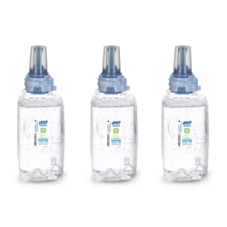 Purell® ADX Advanced Green Certified Gel Instant Hand Sanitizer, 1200 mL Refill, Case Of 3