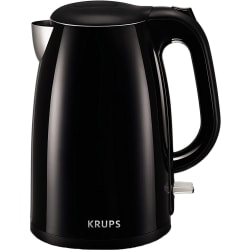 Krups BW260850 1.5L Cool-Touch Electric Kettle, Black