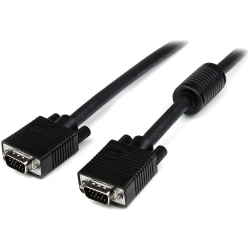 StarTech.com Coax High Resolution VGA Monitor Cable - Connect your VGA monitor with the highest quality connection available - MXT101MMHQ25