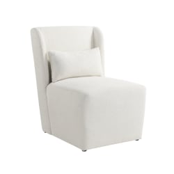 Lifestyle Solutions Easton Accent Guest Chair, Ivory