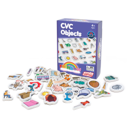 Junior Learning Rainbow CVC Objects, Multicolor, Pre-K