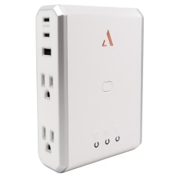 Austere® V Series 5S-APS4-US1 4-AC Outlet & 3-OmniPort USB+PD20-Port 3,000-Joules Power Small-Appliance Surge Protector Wall Tap, White