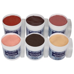 Creativity Street Modeling Dough, 1 Lb, Assorted Colors, Set Of 6 Pieces