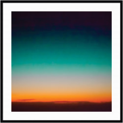 Amanti Art Sunrise Flying by Caroline Mint Wood Framed Wall Art Print, 41"W x 41"H, Black