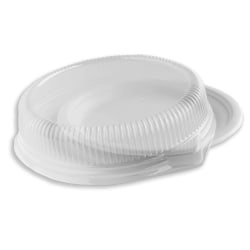 StalkMarket PET Dome Lids, 9", Clear, Pack Of 200 Lids