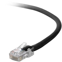 Belkin Cat5e Patch Cable - RJ-45 Male - RJ-45 Male - 4ft - Black