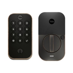 Yale Assure YRD410-WF1-0BP - Door lock - smartphone app - smart lock - keypad - oil-rubbed bronze