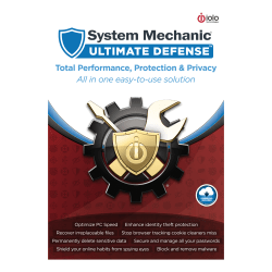iolo Technologies System Mechanic Ultimate Defense, Product Key Card