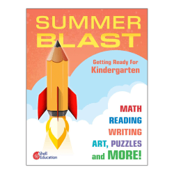 Shell Education Summer Blast Activity Book, Getting Ready For Kindergarten