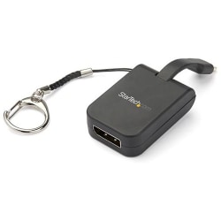 StarTech.com Portable USB C To DisplayPort Adapter