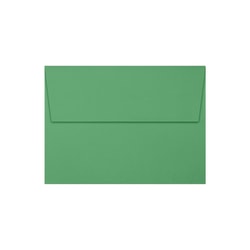 LUX Invitation Envelopes, A7, Peel & Stick Closure, Holiday Green, Pack Of 50