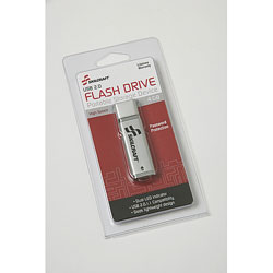 USB Flash Drive With 256-Bit AES Encryption, 8GB (AbilityOne 7045-01-558-4985)