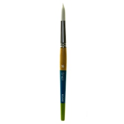 Princeton Snap Paint Brush, Size 16, Round Bristle, Synthetic, Multicolor