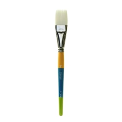 Princeton Snap Paint Brush, 1", Stroke Bristle, Synthetic, Multicolor