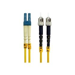 Belkin - Patch cable - LC/PC single-mode (M) to ST/PC single-mode (M) - 1 m - fiber optic - 8.3 / 125 micron - OS1 - yellow