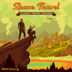 2025 Willow Creek Press Wall Calendar, 12" x 12", Space Travel, January 2025 To December 2025, 44995