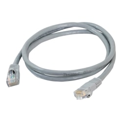 C2G 25ft Cat5e Snagless Unshielded (UTP) Network Patch Ethernet Cable-Gray - Patch cable - RJ-45 (M) to RJ-45 (F) - 25 ft - CAT 5e - gray