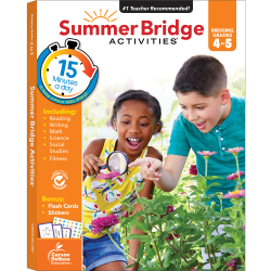 Carson-Dellosa Summer Bridge Activities Workbook, 3rd Edition, Grades 4-5