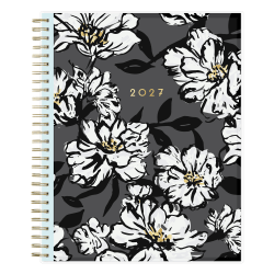 2027 Blue Sky Baccara Dark Monthly Planning Calendar, 8x10, 0%, Dark CYO, Jan-Dec, RY27
