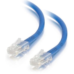 C2G 7ft Cat5e Ethernet Cable - Non-Booted Unshielded (UTP) - Blue - Category 5e for Network Device - RJ-45 Male - RJ-45 Male - 7ft - Blue