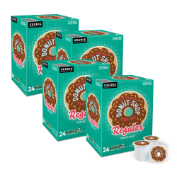 The Original Donut Shop® Single-Serve Coffee K-Cup®, Classic, Carton Of 96, 4 x 24 Per Box