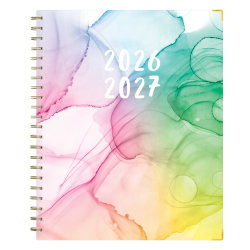 Planning Calendar BS Rainbow Ink Matte 8.5x11 AY26-27 (15-mo)