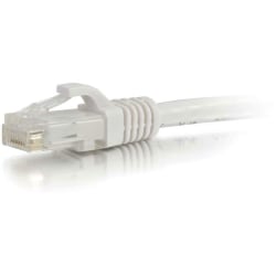 C2G-7ft Cat5e Snagless Unshielded (UTP) Network Patch Cable - White - Category 5e for Network Device - RJ-45 Male - RJ-45 Male - 7ft - White