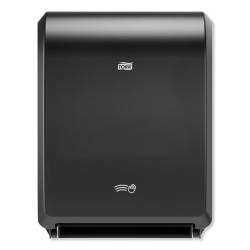 Tork® Electronic Hand Towel Roll Dispenser, 8" Roll, 12.32 x 9.32 x 15.95, Black