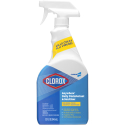 Clorox® Anywhere® Hard Surface™ Sanitizing Spray, 32 Oz Bottle