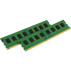 Kingston 8GB Kit (2x4GB) - DDR3 1600MHz - 8 GB (2 x 4GB) - DDR3-1600/PC3-12800 DDR3 SDRAM - 1600 MHz - CL11 - 1.50 V - Non-ECC - Unbuffered - 240-pin - DIMM