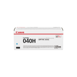 Canon CRG-040H Original Laser Toner Cartridge - Cyan Pack - 10000 Pages