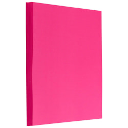 JAM Paper® Color Paper, Ultra Fuchsia Pink, Letter (8.5" x 11"), 50 Sheets Per Pack, 24 Lb