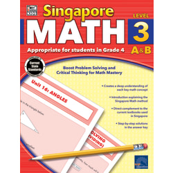 Thinking Kids'® Singapore Math Workbook, Grade 4