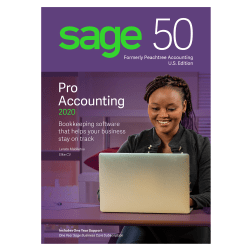 Sage 50 Pro Accounting 2020 Software, Disc
