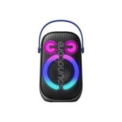 Soundcore Rave Neo 2 - Party speaker - for portable use - wireless - Bluetooth - App-controlled - 80 Watt - black