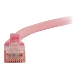 C2G 6ft Cat6 Ethernet Cable - Snagless Unshielded (UTP) - Pink - Patch cable - RJ-45 (M) to RJ-45 (M) - 6 ft - 0.2 in - UTP - CAT 6 - IEEE 802.5/ ANSI X3T9.5/ IEEE 802.3 - molded, snagless, stranded - pink