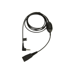 Jabra - Headset cable - Quick Disconnect male to mini-phone stereo 3.5 mm male - for Alcatel 8 Series IPTouch 4038, 4068
